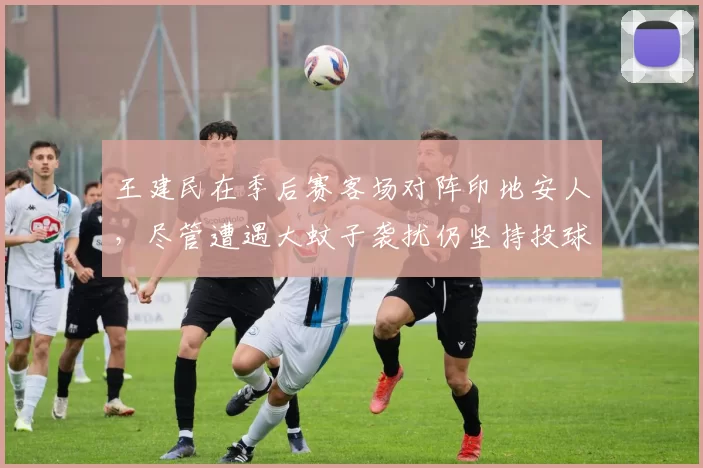 王建民在季后赛客场对阵印地安人，尽管遭遇大蚊子袭扰仍坚持投球