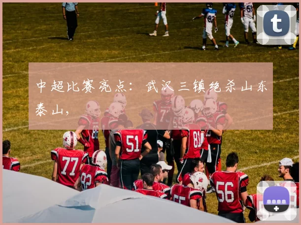 中超比赛亮点：武汉三镇绝杀山东泰山,